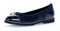 Gabor Pavilion Ballerinas für Damen, Blue Atlantic 36, 37.5 EU