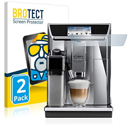 BROTECT Entspiegelungs-Schutzfolie für DeLonghi PrimaDonna Elite Experience ECAM656.85.MS (2 Stück) Matte Displayschutz-Folie, Anti-Fingerprint
