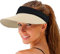 Shinenut Visera Sombrero para el Sol Mujer, Beige, Talla única