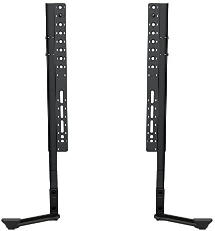 AVF Universal Sound Bar Mount - Soundbar Speaker Bracket Kit, Attach to TV or Directly To Wall, Fits Most Sound Bars, Adjustable, 13kg Limit (Black)