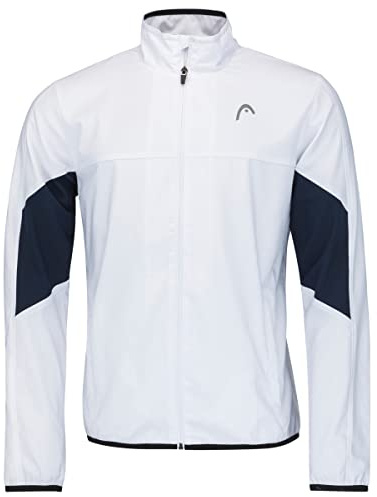 HEAD Club 22 Jacket Boys, weiß/blau, XS