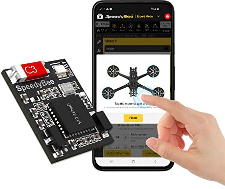 BT Nano 3 Bluetooth FC Konfigurationsmodul - Wireless Flight Controller ESC Betaflight Konfigurationstool für FPV Drone Stack (1PCS)