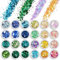 AOOWU Glitter, 24 Farben Festival Glitzer Gesicht, Halloween Schminke Make-up Glitzer Haare, Körperglitzer Festival Zubehör Glitter für Gesicht Nägel Augen Lippen Haare Körper （6+9）