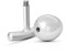 LYJTTGW Hochwertiger Analplug aus Edelstahl mit abnehmbarem, konischem Buttplug für präzise Analerweiterung.,Kegel Ø 40 mm