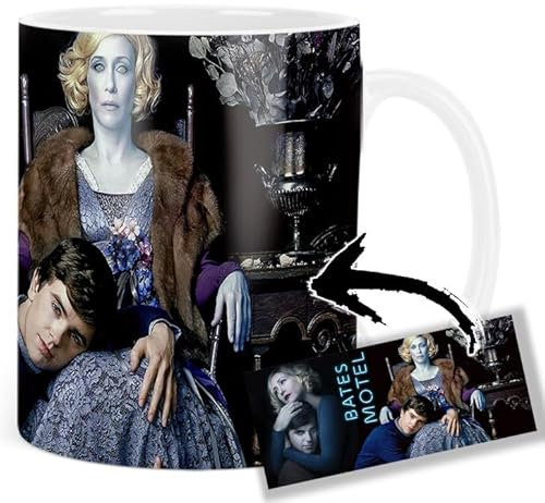 Bates Motel Vera Farmiga Freddie Highmore Tasse Keramikbecher Mug