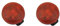 Fischer 85467 Erwachsene LED Blink- und Sicherheitslicht, rot, One Size (Packung mit 2)