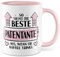 Tasse Patentante Geschenk So sieht die beste Patentante der Welt aus, wenn sie Kaffee trinkt, Kaffeetasse Tante Patin Familie, Geschenkidee Pate Taufpatin Frau Kaffee-Becher