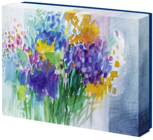 Blüte - Kartenset: 10 Faltkarten im Schmuckkarton