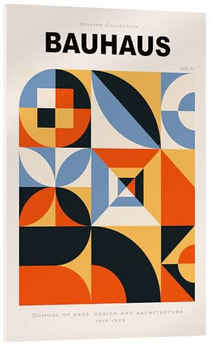 Posterlounge Bauhaus Nr. 5 Acrylglasbild 20 x 30 cm Wandbilder Wanddeko