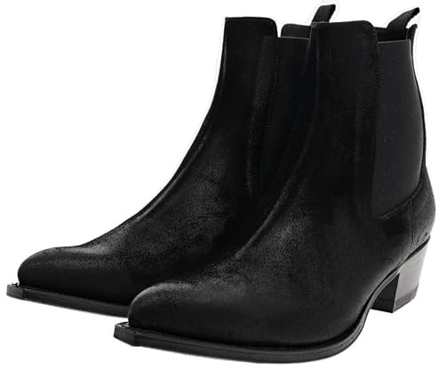 Sendra Stivali da cowboy da uomo 15688 KANSAS RIDING Nero Stivali western, Nero , 43 EU