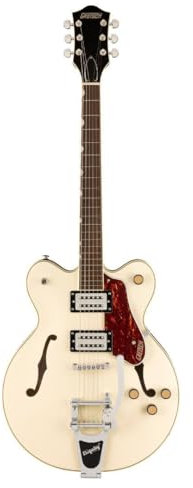 Gretsch G2622T Streamliner Center Block with Bigsby Vintage White - Halbakustik Gitarre