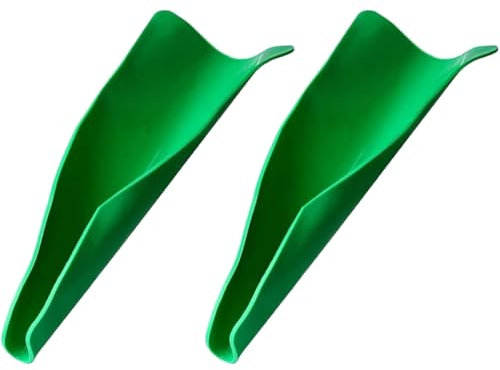 Alnicov Flexible Oil Funnel Funnel Draining Tool 37 x 17cm Green Oil Filling Funnel Flexible Draining Tool Funnel for Draining Reusable Folding Funnel for Cars, Trucks, Motorcycles, Cars