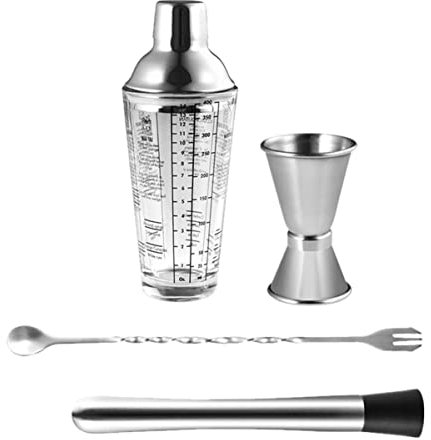 Ciieeo Teiliges Barkeeper-werkzeugset Aus Cocktail-Shaker Für Professionelles Mixologie-Service-zubehör Robuste Und Anwendung Für Köstliche Drinks