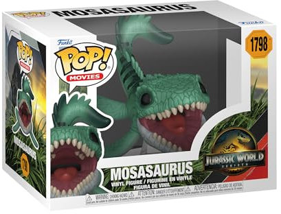 Funko Pop! Movies: Jurassic World: Rebirth - Mosasaurus - Vinyl-Sammelfigur - Geschenkidee - Offizielle Handelswaren - Spielzeug Für Kinder und Erwachsene - Movies Fans