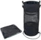 SEABABOO Colector De Botellas Vacíos 24X58 cm Contenedor De Recogida De Botellas De Depósito Recipiente De Recogida De Botellas Vacias 600D Oxford para Trastero De Cocina Jardín (24 x 58 CM)