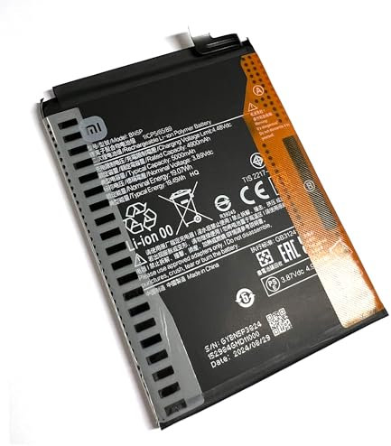 Batería original BN5P compatible con Xiaomi Redmi Note 13 (5000 mAh, 3,89 V)