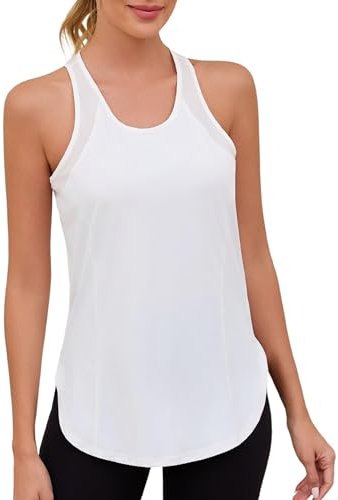 Gyabnw Sport Tank Tops für Damen Yoga Fitness Shirt Atmungsaktive Sport Tops