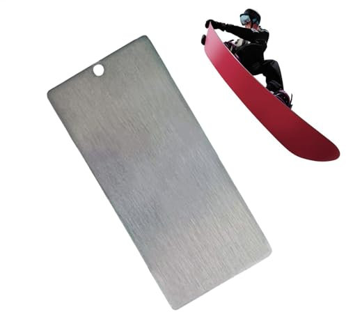 Generisch Ski Wax Scraper, Snowboard Wax Scraper, Snowboard Wax Set, Portable Surf Wax Scraper, Practical Wax Tool, Snowboard Maintenance Tool for Winter Sports