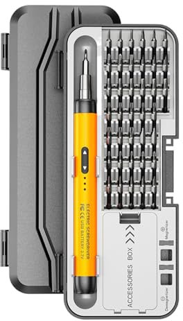 Compact Electric Screwdriver, Electric Screwdriver for, USB Screwdriver for Home, Portable Screwdriver Tool, Electric Tool for Repairing, Home Repair Electric Screwdriver