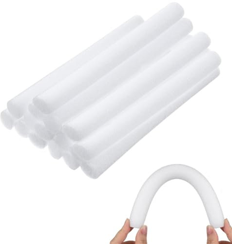 15 Stück Dehnbarer Rutschfester Schaumstoff-Stick, Elastische Schaumstoffstäbe für Sofa, Sofabezug Drucknaht Schaumstoffstreifen, für Die Füllung von Büros, Zimmern, Wohnzimmer-Sofas