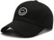 GWAWG Baseball Cap Damen Herren Gestickte Lächeln Cappy Frauen Sommer Verstellbar Basecap Kappe Leicht Atmungsaktiv Outdoor Freizeit Sport (DE/NL/SE/PL, Alphanumerisch, Einheitsgröße, Schwarz)