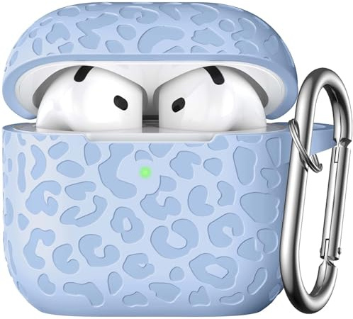 DGege Schutzhülle für Airpods Pro 2. Generation, graviert, weiche Silikonhülle, vollständige Schutzhülle, kompatibel mit Apple AirPods Pro 2. Generation, Front-LED sichtbar (Lalic, AirPods 4)