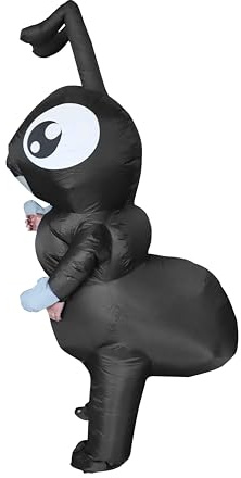 FXICH Inflatable Ant Costume for Adults - Funny Blow Up Fancy Dress | Unusual inflatable costumes for men and women. The perfect novelty blow up outfit for Halloween, Christmas and events.