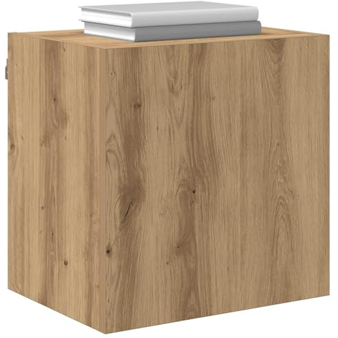 vidaXL TV-Wandregale 2 STK. Artisan-Eiche Holzwerkstoff