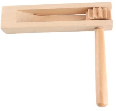 Generic Hochet en Bois, Jouet à Cliquet, Artisanat Exquis, Instrument pour équipe de Pom-pom Girl