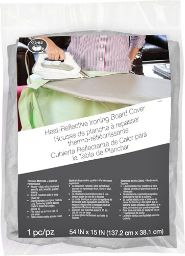 Dritz Heat Reflective Board Cover Bügelbrettbezug, Metall, Silber
