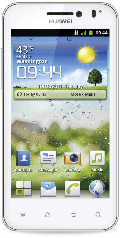 Huawei U8860 Smartphone (10,2 cm (4 Zoll) Display, 8 Megapixel Kamera, UMTS, Android 2.3) weiß