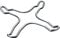 Bosch HEZ298115 Accessory for Gas Hobs with Economy Burner/Espresso Cross/for Stable Placement of Small Cookware