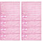 Das blaue Wunder Plus Reinigungstücher 8X 40x40 cm (Rose), reinigt, trocknet und poliert, Mikrofaser, Putztuch, Trockentuch für Küche, Bad, Haushalt, Auto