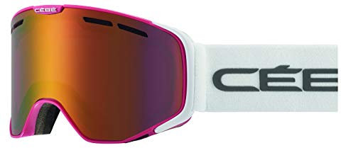 Cébé Versus Masque de Ski Femme, Rose Gris Mat, L