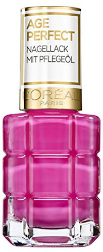 Z04249 L'Oréal Paris Age Perfect Nagellack mit Pflegeöl 228 Rose Bouquet, 14 ml