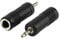 121AV 6.35mm 1/4 6.3mm Stereo Socket to 3.5mm Jack Headphone Adapter Converter Plug