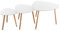 Atmosphera - Tables gigognes Mileo Blanc
