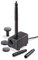 esotec Solar Einzelpumpe Teichpumpe Fountain 250 330 LED, 6-9V/DC Ersatzpumpe, Sprinklerset, universell einsetzbare Teichpumpe, Ersatzteil, Zubehör, Gartenteichpumpe, außen, IP68 101989
