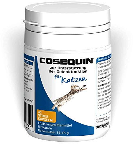 Ecuphar Cosequin 45 Capsules pour Chat