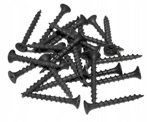 Trockenbauschrauben Rigipsschrauben 3,5 x 25-1000 Stück Grobgewinde + PH2 Bit Schnellbauschrauben Schrauben
