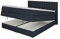 Betten Jumbo King Boxspringbett 180x200 cm mit Bettkasten 7-Zonen TFK Härtegrad H3 und 10cm Premium-Pocket-Air-Topper | Farbe Blau | div. Größen verfügbar