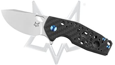 Fox Knives Suru Frame Lock FX-526 TCBL Pocket Knife M390 Stainless and Carbon Fiber/Titanium