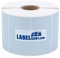 Thermotransfer Etiketten silber - 60 x 34 mm - 1.250 Polyester PET Etiketten für Typenschilder, 25 mm Kern, selbstklebend auf Rolle