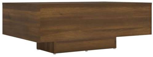 vidaXL Table Basse Table d'Appoint Meuble de Salon Bout de Canapé Salle de Séjour Intérieur Chêne Marron 85x55x31 cm Bois d'Ingénierie