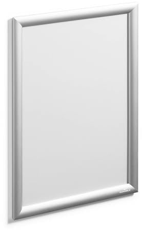 DURABLE - Cadre clipsable en aluminium A3 - adhésif & vis inclus - argent - 1 pièce - 479723