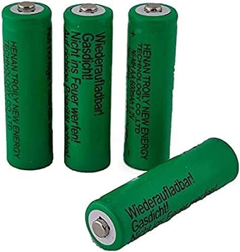 Batterie Solaire Puissante Rechargeable NiMH AA- 800 MAh. Batterie AA 1 Ensemble.AA 600 MAh 4 Pièces