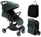 MAMAZING Leichter Reise-Babywagen mit Kohlefaserrahmen, kompakt und flugzeugtauglich, Einhand-Klappdesign, 5,5 kg, perfekt für Kinder, Grün