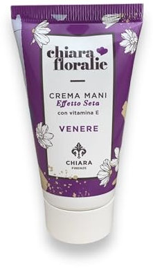 Venere Chiara Handcreme, 50 ml, Seideneffekt mit Vitamin E.