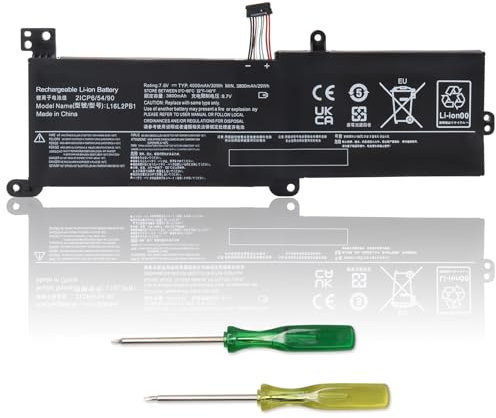 L16C2PB2 Laptop Batterie pour Lenovo IdeaPad 330 320 S145 330-15IKB 330-15AST 320-17IKB S145-15AST S145-15IWL S145-14IWL L17M2PB7 L17L2PF1 L16L2PB1 L16S2PB1 L16M2PB2 L16L2PB2 L16L2PB3 L16M2PB3