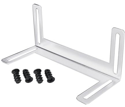 Vdaxvme PC Water Cooling Radiators Bracket 120mm Fan Mount Metal Stand for Pumps Tanks Reservoir Black